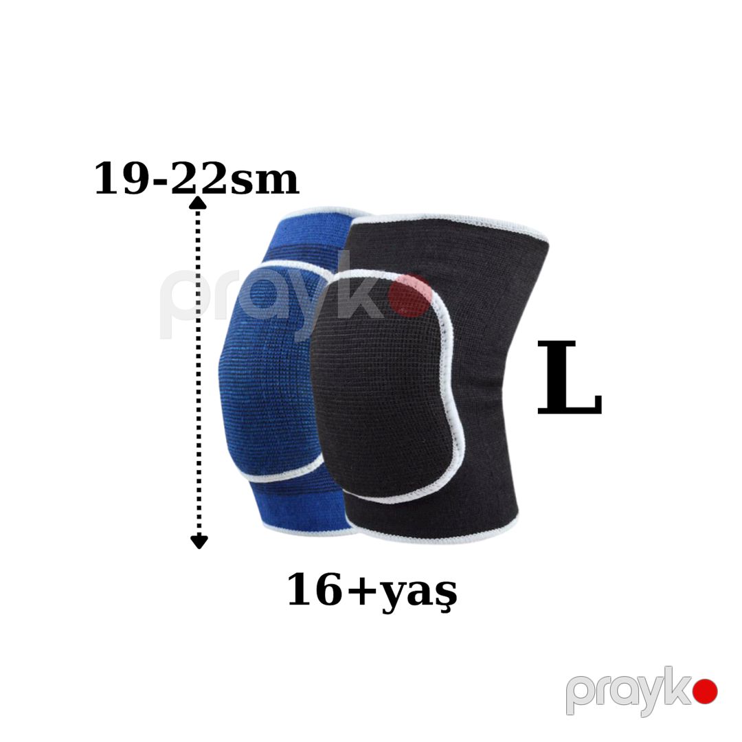 Diz qoruyucusu Sanjiu 5999 19-22 sm, 16+ yaş, L, polyester, mavi — Mallar, Bakı (3)