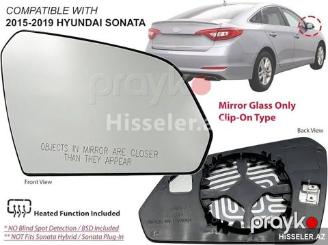 Hyundai sonata yan guzgu ici — Bakı