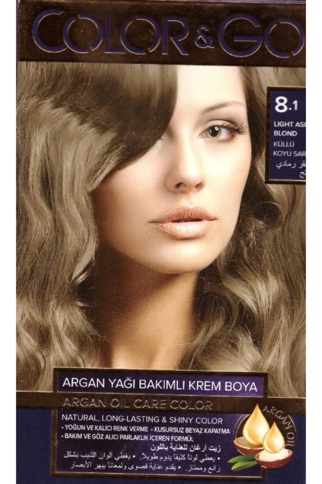 Saç boyası Color&Go 8.1 — Mallar, Bakı