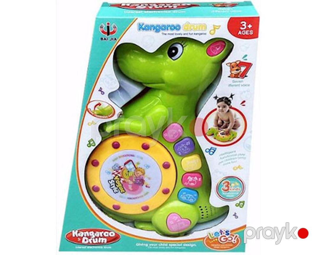 Musiqili baraban Kangaroo Drum, plastik, 3+ yaş — Mallar, Bakı (2)