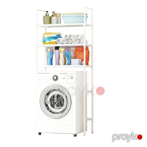 Rəf No brand Döşəməüstü Metal Ağ S.F.Q.M.465676M 155x25x72 sm — Bakı