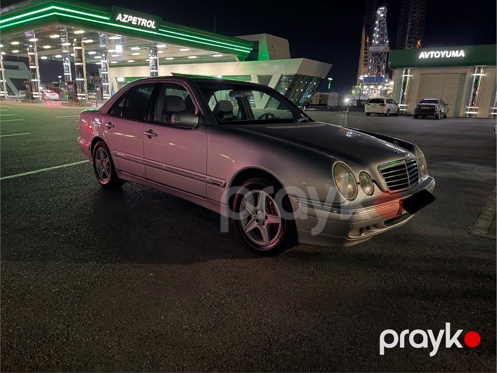Mercedes E 240, 2.4 L, 2000 il, 369 643 km — Avtomobillər, Bakı (5)