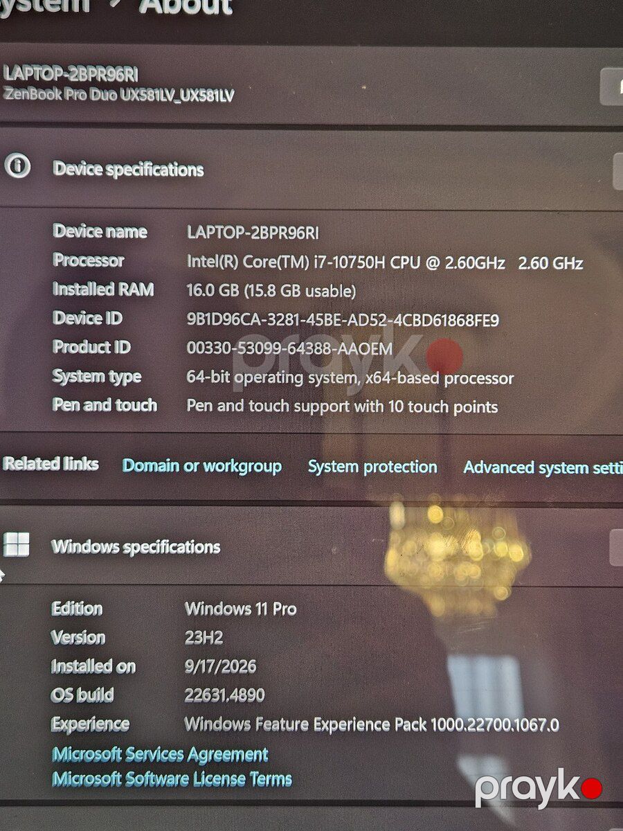 ASUS ZenBook Pro Duo UX581 — Noutbuklar, Bakı (4)