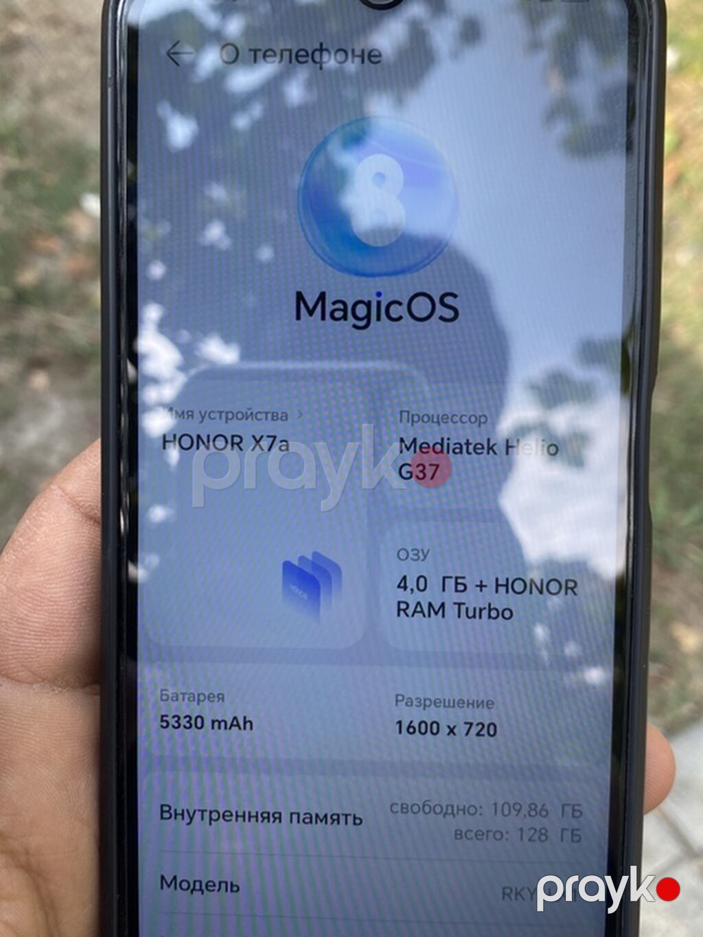 Honor X7a, 128 GB, rəng - Qara, İki sim kartlı — Honor, Gəncə (2)