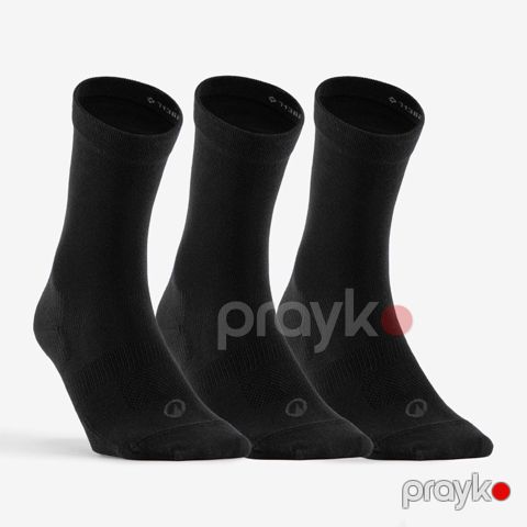 İdman corabları Decathlon 8395032, qara, ölçü 35-38, 3 əd — Bakı