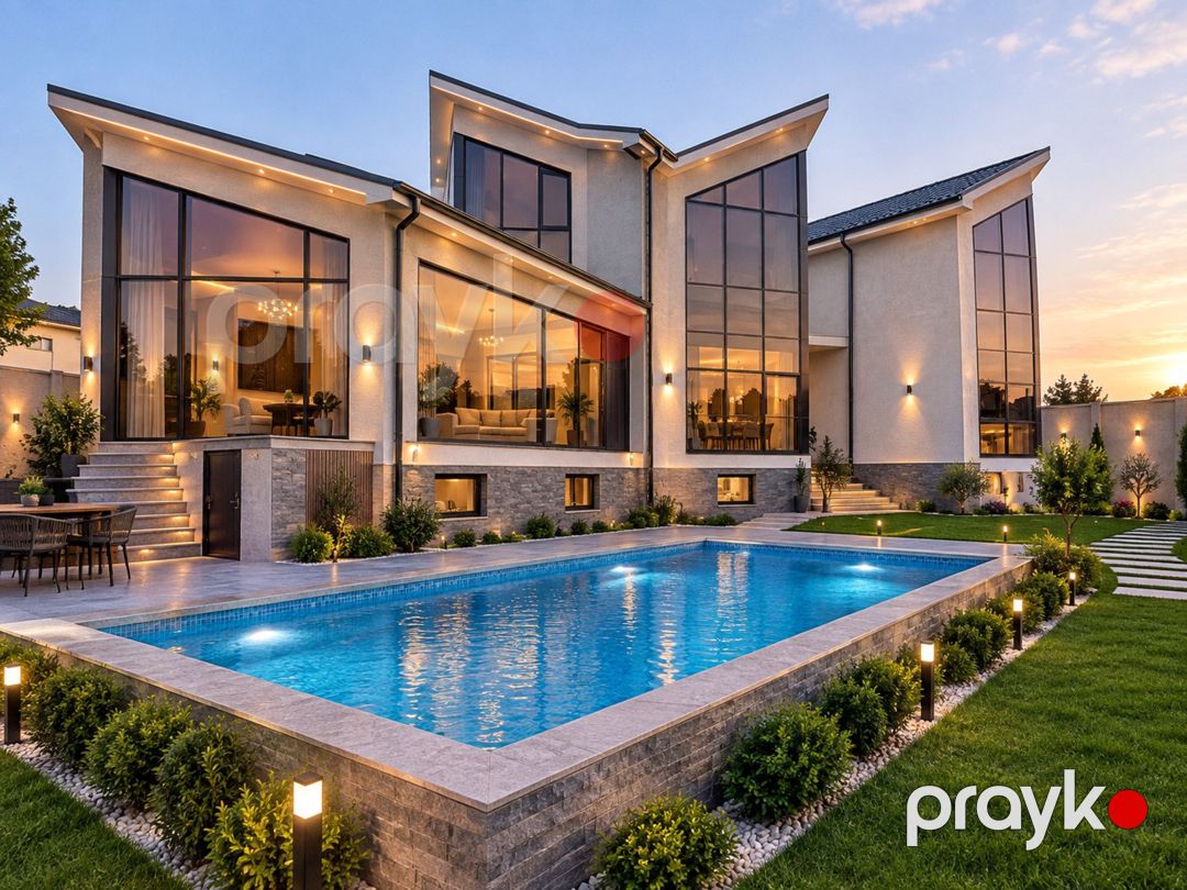 Satılır 5 otaqlı həyət evi/bağ evi 250 m² — Ev, villa, Bakı (3)