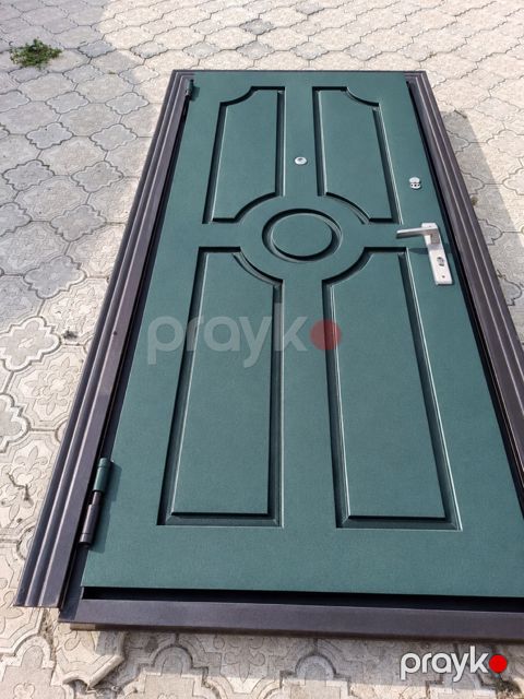 Metal giriş qapısı + çərçivəsi — Bakı