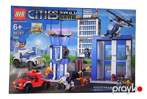 Konstruktor Cities Swat MSSL22558898281, 6+ yaş, 996 element — Bakı