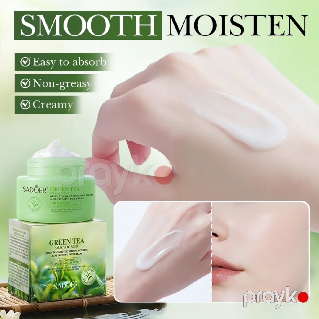 Üz kremi Sadoer Green Tea Salicylic Acid 50 ml — Mallar, Bakı (2)
