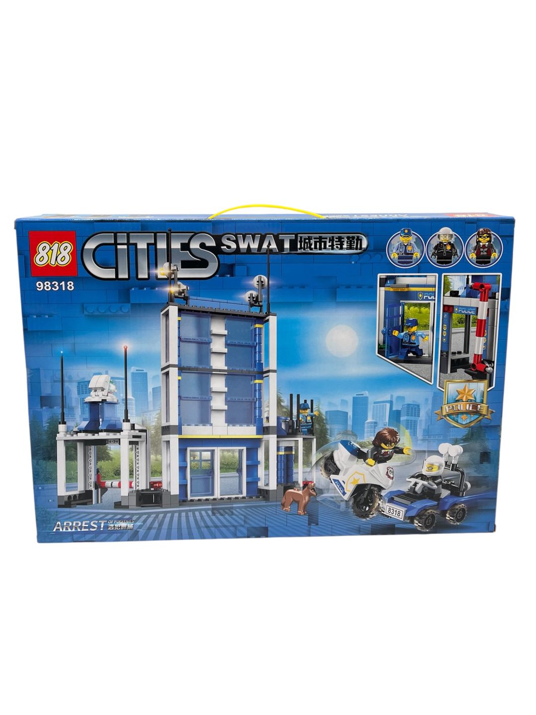 Konstruktor Cities Swat, plastik, 750 element, 6 yaş — Mallar, Bakı (2)