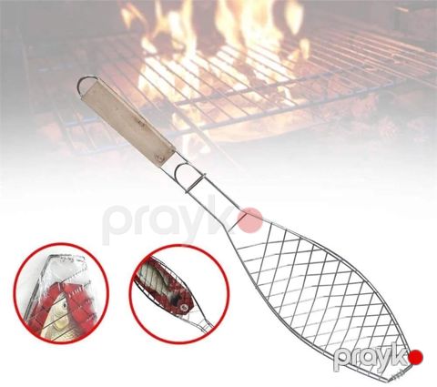 Qril üçün barbekü toru açıq qəhvəyi — Bakı