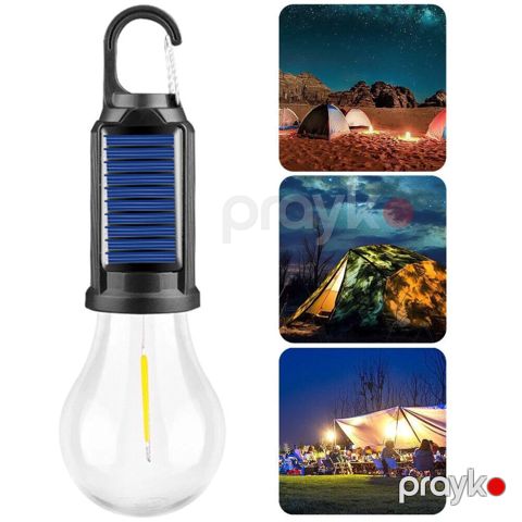 Günəş panelli lampa — Bakı