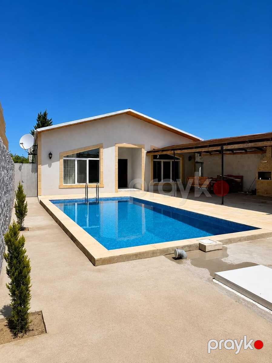 Satılır 4 otaqlı həyət evi/bağ evi 110 m² — Ev, villa, Bakı (2)