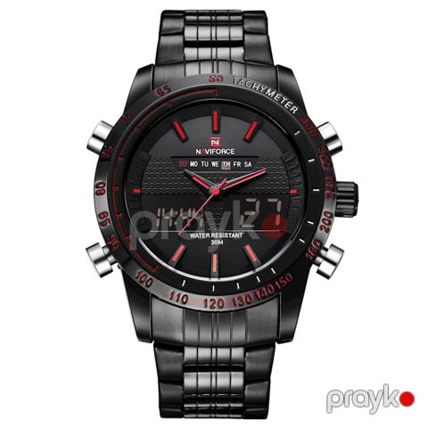 Qol saatı NaviForce 9024 Red/Black — Bakı
