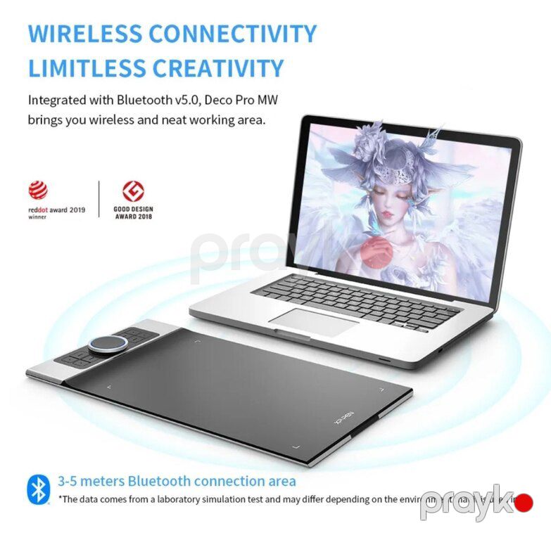 Qrafik planşet "Xp-pen Deco PRO SW" — Planshetlər, Bakı (2)
