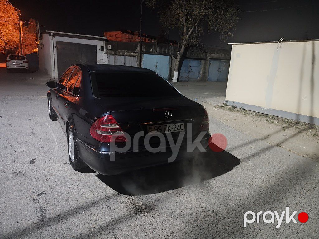 Mercedes E 240, 2.6 L, 2003 il, 302 000 km — Avtomobillər, Sumqayıt (8)