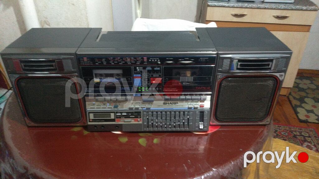 Sharp GF-800Z(D) portativ Hi-Fi komponent sistemi - İki kasetli — Digər, Bakı (2)