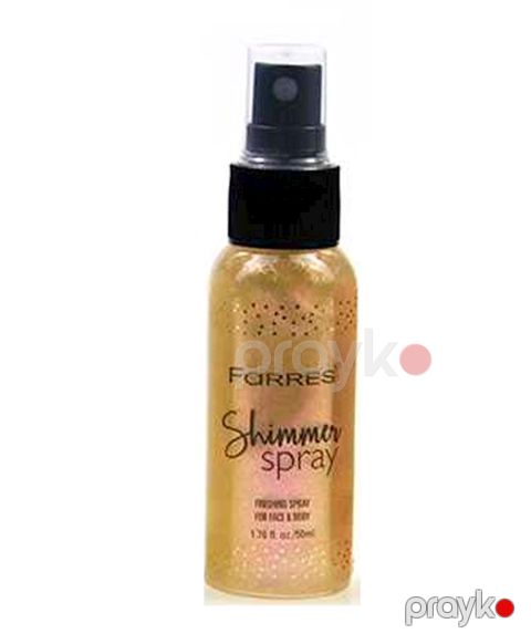 Şimmer-sprey üz və bədən üçün Farres Shimmer Spray, ton 103, 50 ml — Bakı