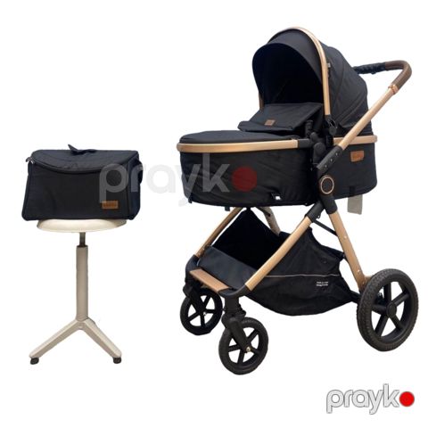 Uşaq arabası TB-Kidilo V8G azr825, qara — Bakı