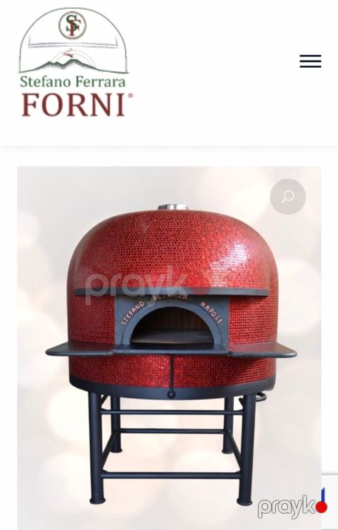 Pizza sobası stefano ferrara fornı ıtaly — Bakı