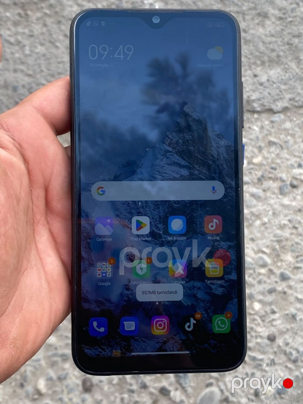 Xiaomi Mi 8 Pro, 64 GB, rəng - Göy, Sensor, Barmaq izi, İki sim kartlı — Xiaomi, Digah (5)
