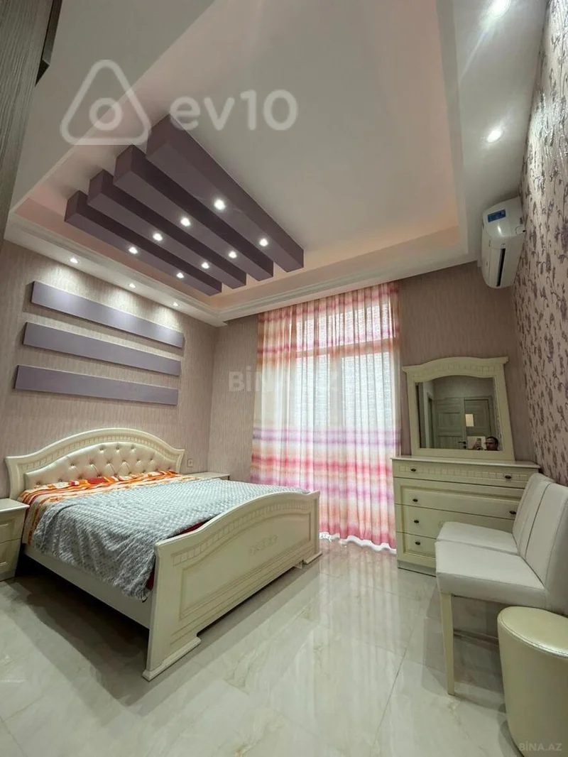 3 otaqlı mənzil, 100 m², Mərkəzi bulvar küç — kirayə — Mənzil, Bakı (5)