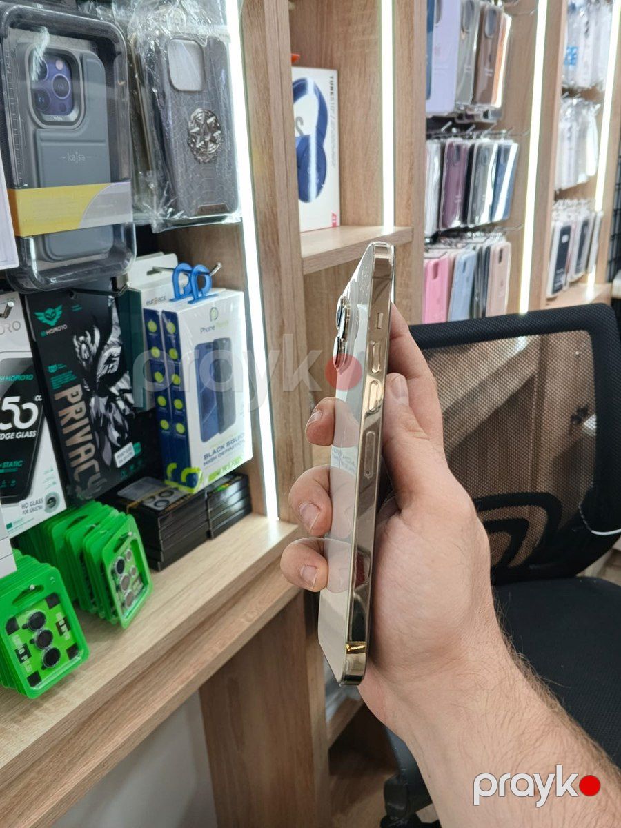 Apple iPhone 13 Pro Max Gold 128GB/6GB — Smartfonlar, Bakı (3)