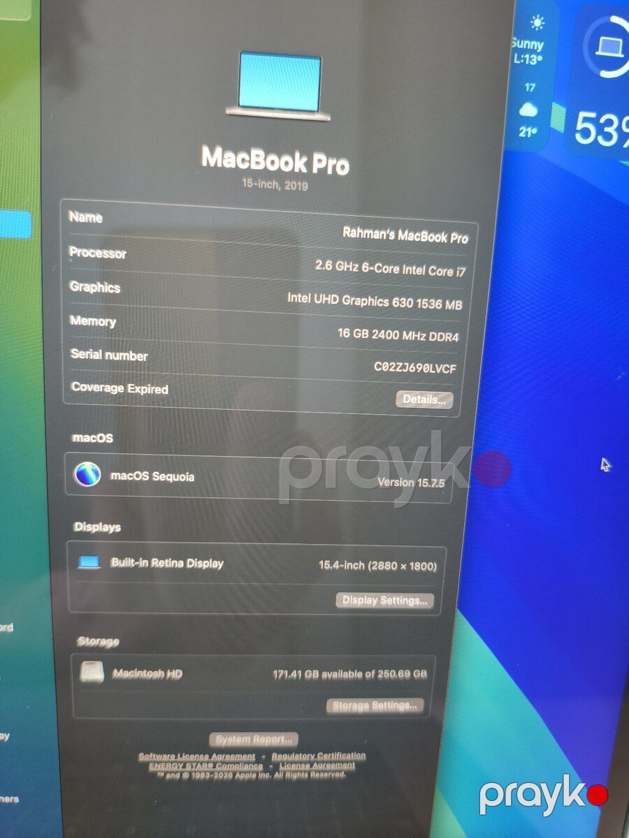 Macbook 15 inch — Noutbuklar, Bakı (5)