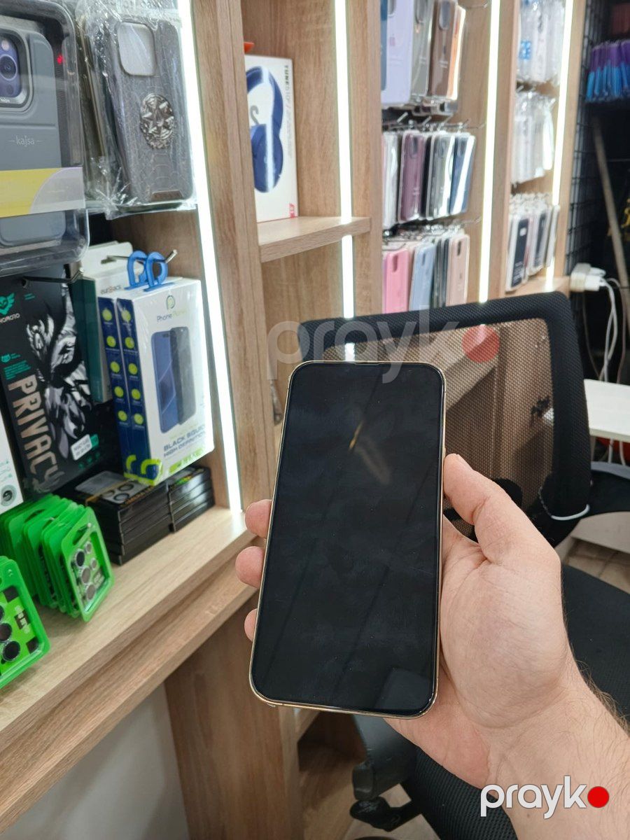 Apple iPhone 13 Pro Max Gold 128GB/6GB — Smartfonlar, Bakı (4)