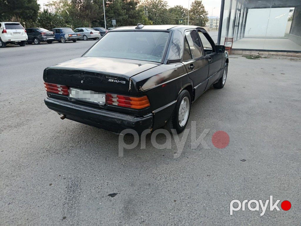 Mercedes 190, 2.0 L, 1990 il, 201 245 km — Avtomobillər, Bərdə (5)