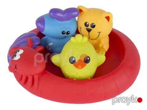 Hamam oyuncağı Playgro Splash And Float Friends, rəngbərəng — Bakı