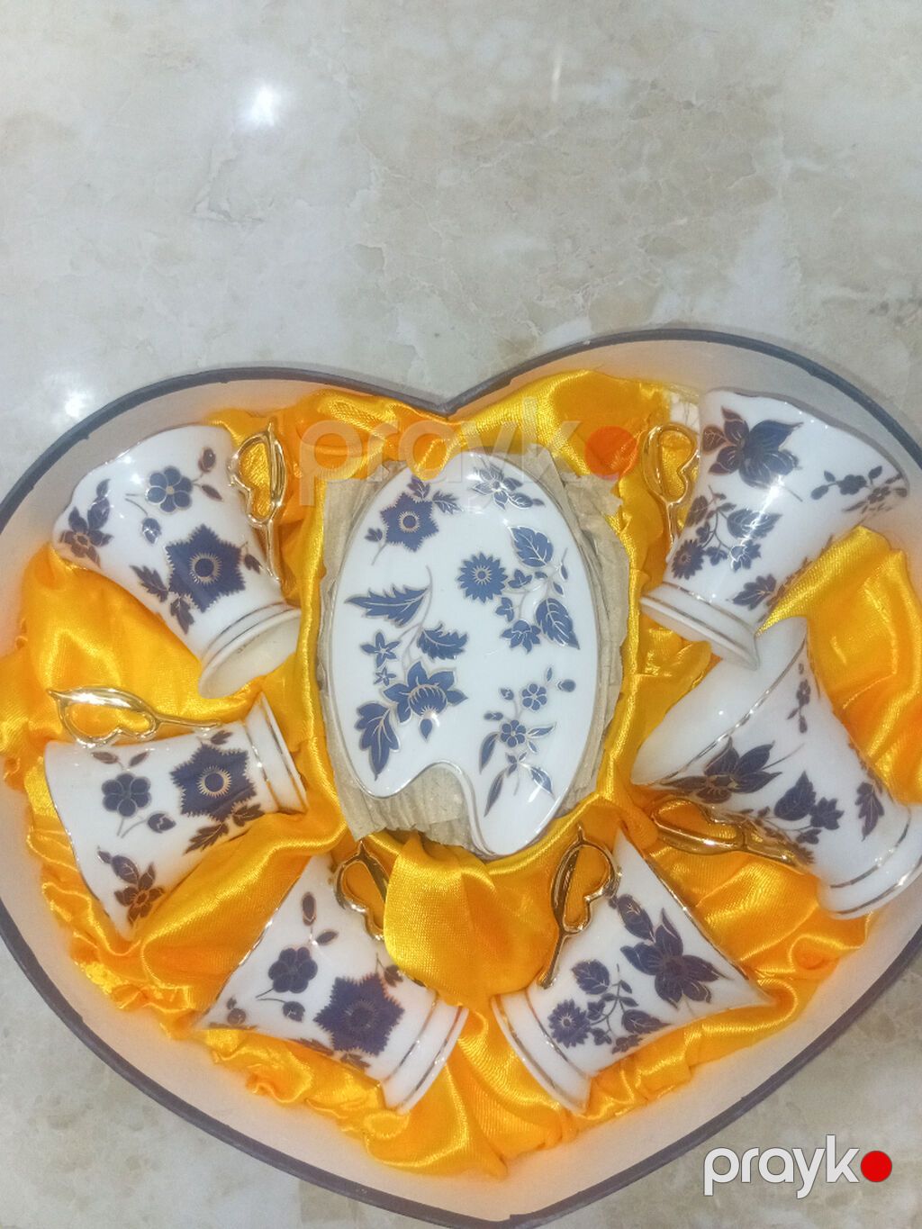 Çay dəsti, Şüşə, 6 nəfərlik — Süfrə qabı, Bakı (3)