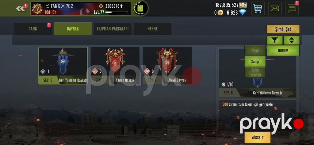 Oyun hesabı – Tank Battle/War simulyatoru (LVL 77) - Hesabda çoxsaylı — Avtomobillər, Bakı (6)