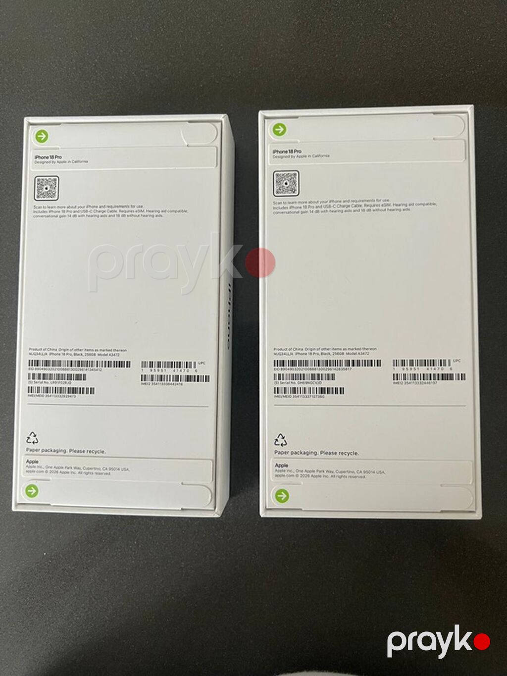 IPhone 18 Pro, 256 GB, Qara — Apple iPhone, Digah (2)
