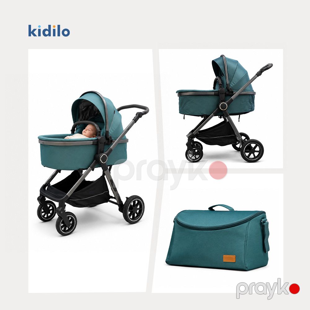 Uşaq arabası Kidilo, AB6, Yenidoğulan, 20 kq, Transformer — Mallar, Bakı (2)