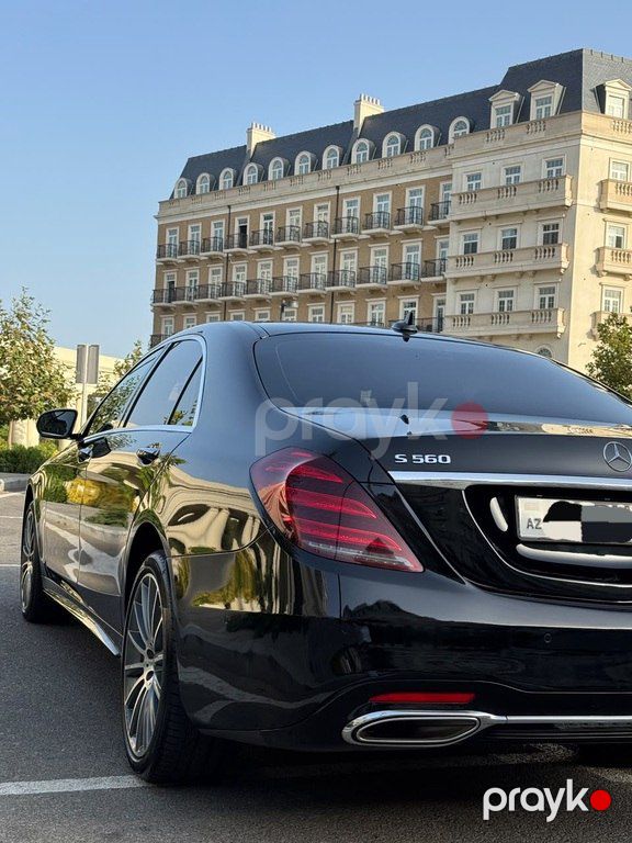 Mercedes S 450 4MATIC, 3.0 L, 2018 il, 91 000 km — Avtomobillər, Bakı (2)