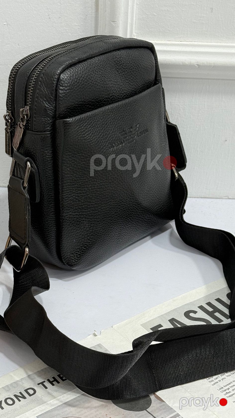 Borsetka No brand Təbii dəri Qara 20 sm AB-29 — Mallar, Bakı (3)