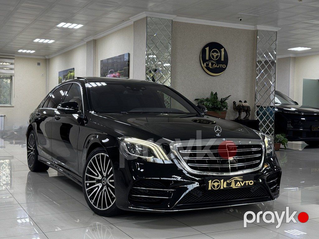 Mercedes S 350 d 4MATIC, 2.9 L, 2017 il, 135 000 km — Avtomobillər, Bakı (6)