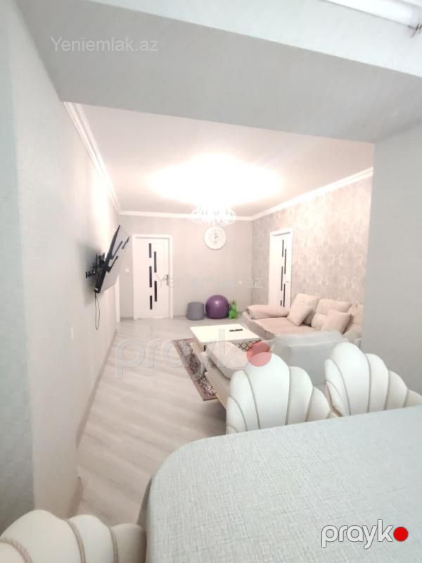 Satılır 3 otaqlı Bina evi menzil (Yeni tikili), 80 m², Nərimanov rayonu — Mənzil, Bakı (7)