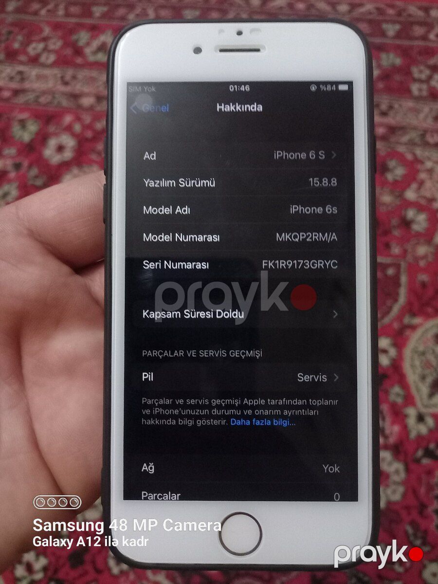 Apple iPhone 6S Gold 64GB — Smartfonlar, Bakı (2)