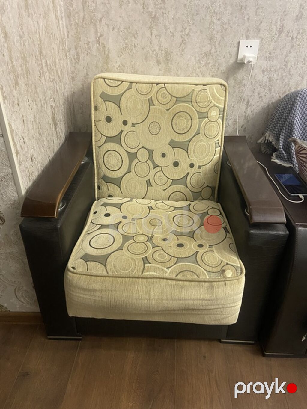 1 Divan 2 Kreslo satilir Divan 206 sm Kreslo 85 sm — Yumşaq mobilya dəstləri, Bakı (2)