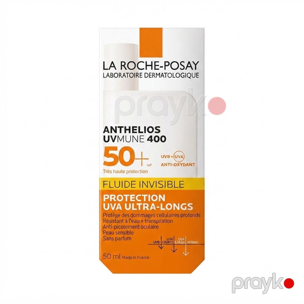 Günəşdən qoruyucu flüid No Brand Anthelios UVMune 400 Invisible SPF 50+, 50 ml — Mallar, Bakı (2)