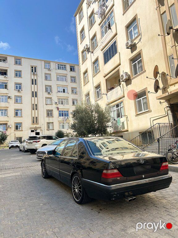 Mercedes S 320, 3.2 L, 1998 il, 214 300 km — Avtomobillər, Bakı (6)