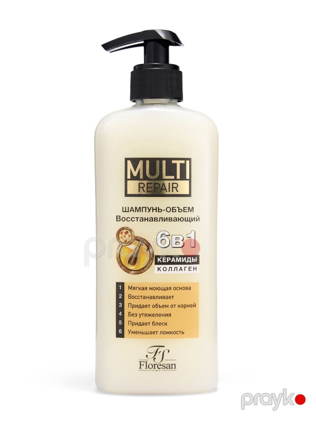 Şampun Floresan Cosmetic 6-ı 1-də Bərpaedici 400 ml — Mallar, Bakı