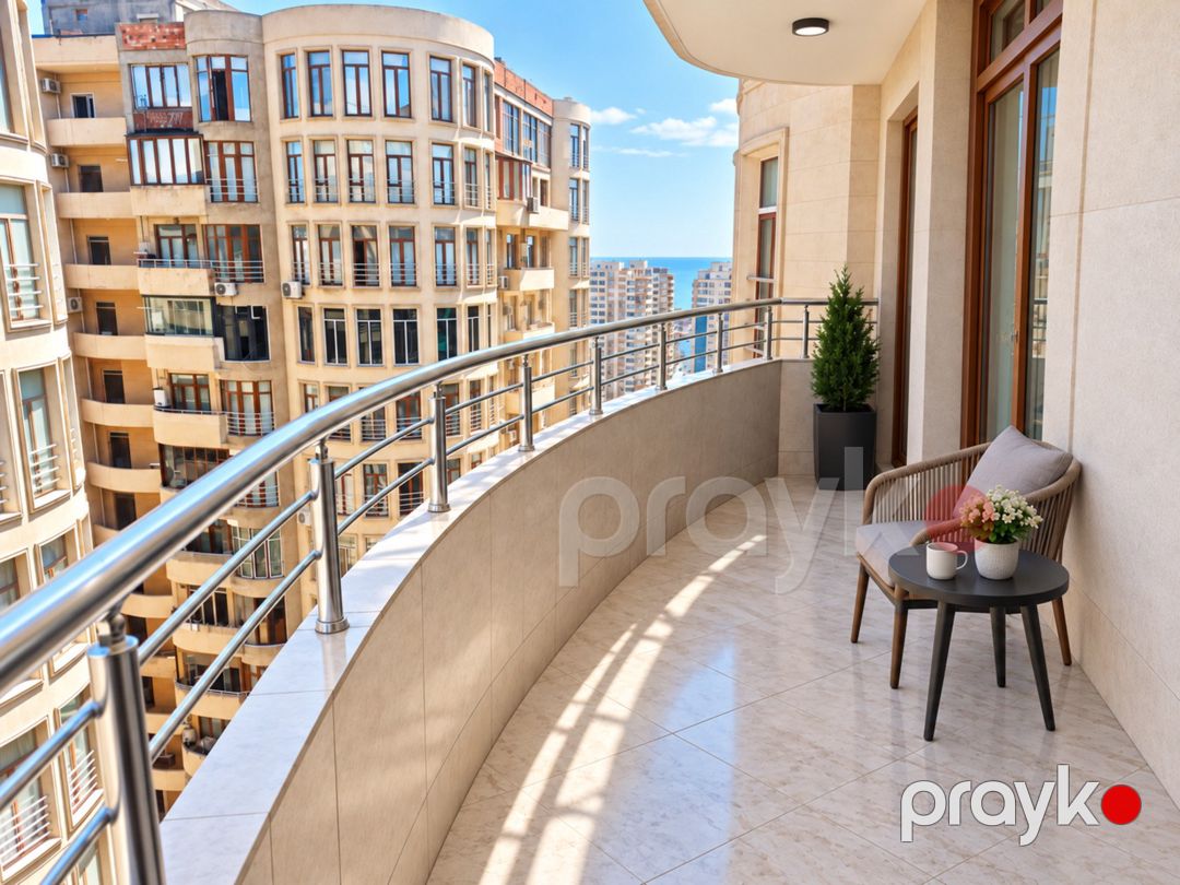 İcarəyə verilir 3 otaqlı yeni tikili 102 m² — Mənzil, Bakı (11)