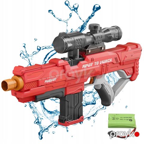 Avtomatik su blasteri Fuissant Ready to Lunch, qırmızı — Bakı