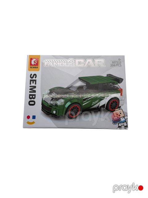 Blok konstruktor Famous Car Sembo, 6+ yaş, 204 element — Bakı