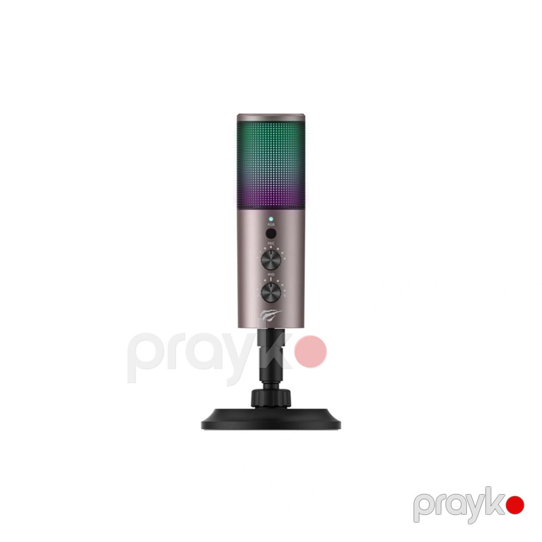 Havit kombo–Havit GK61 Microphone + Havit H2230d Qulaqlıq + Havit HY505 — Səs texnikası, Bakı (2)