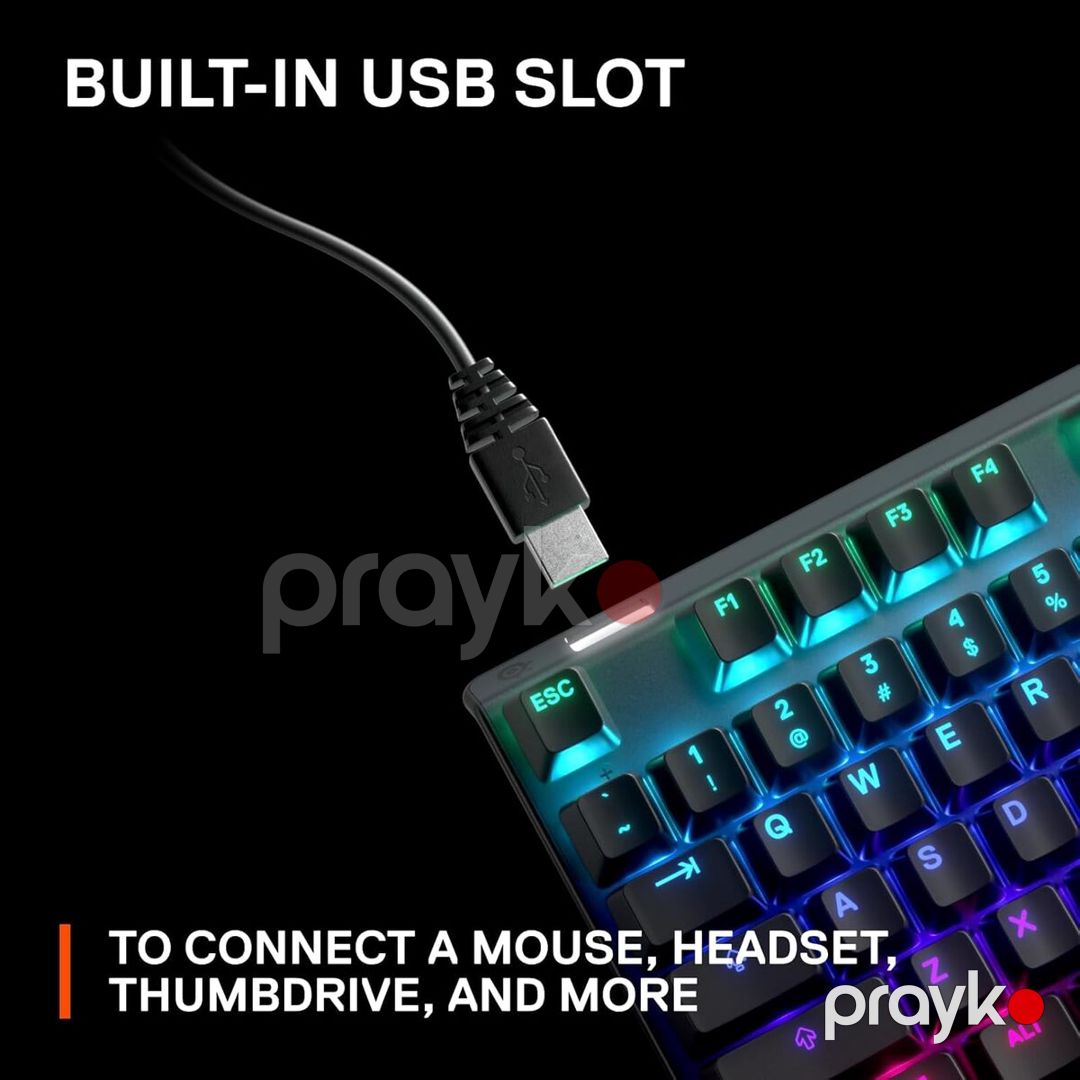 SteelSeries Apex Pro HyperMagnetic Gaming Keyboard — Periferik cihazlar, Bakı (6)