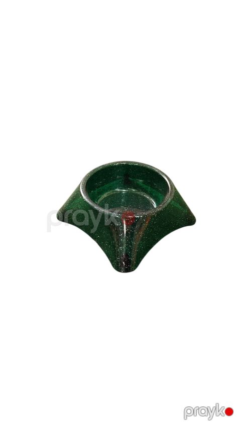 Kasa pişiklər üçün, yaşıl, plastik, 12х12 sm — Bakı